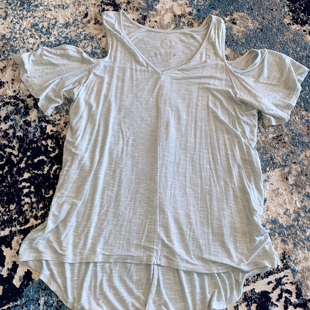 Maurices 24/7 Cold Shoulder Short sleeve T-shirt